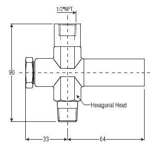 Pressure Gauge Damper Stainless Steel